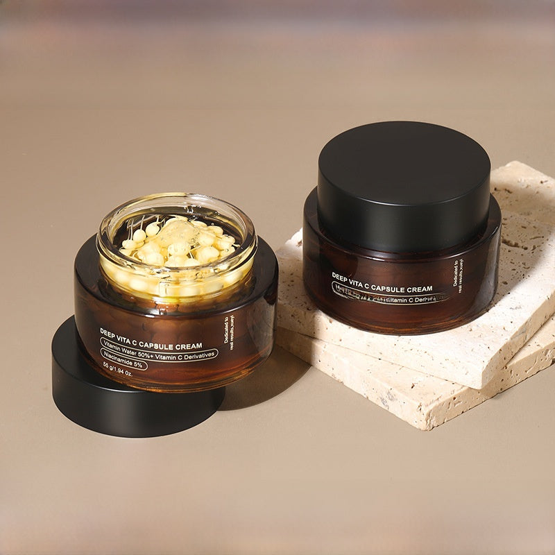 Deep Vitamin C Golden Capsule Face Moisturizer - ElevateHealthTech