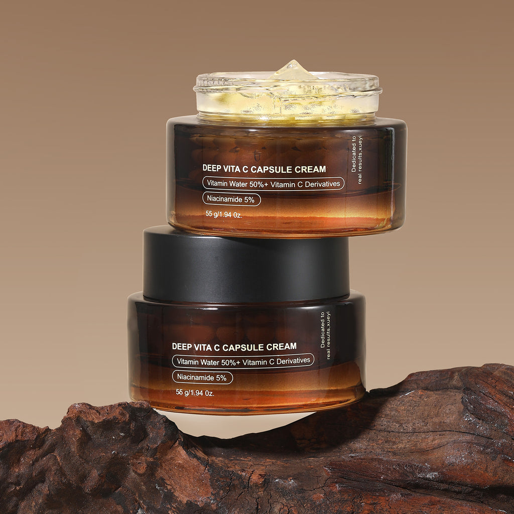Deep Vitamin C Golden Capsule Face Moisturizer - ElevateHealthTech
