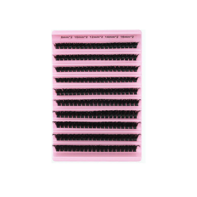 Fluffy DIY Lash Cluster Refill Tray – 200 Wispy Eyelash Clusters (8–16mm C Curl) - ElevateHealthTech
