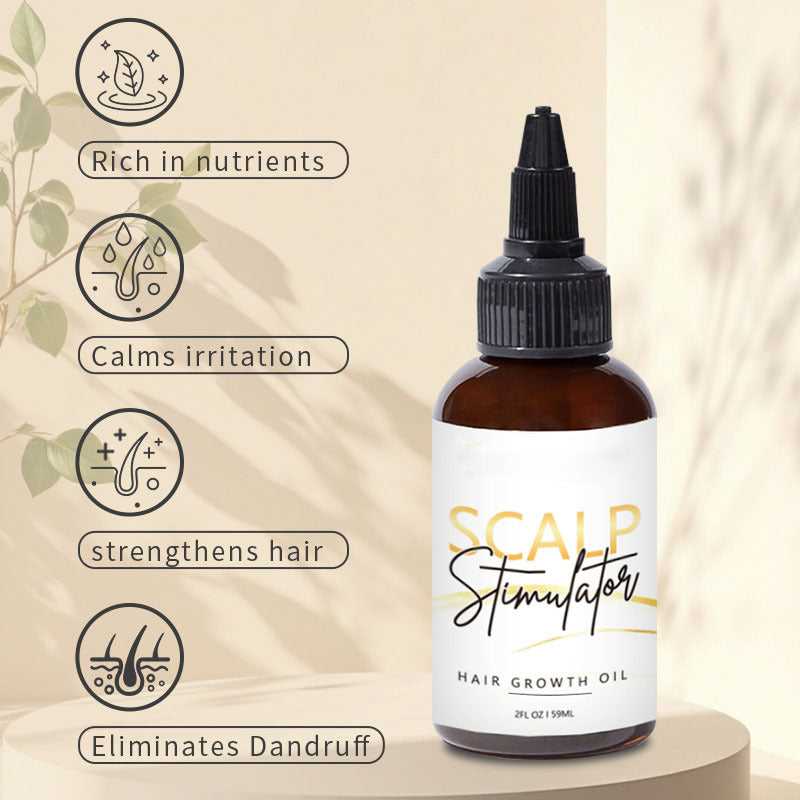 Scalp Stimulator – Hair Growth Oil for Stronger, Healthier Hair - ElevateHealthTech