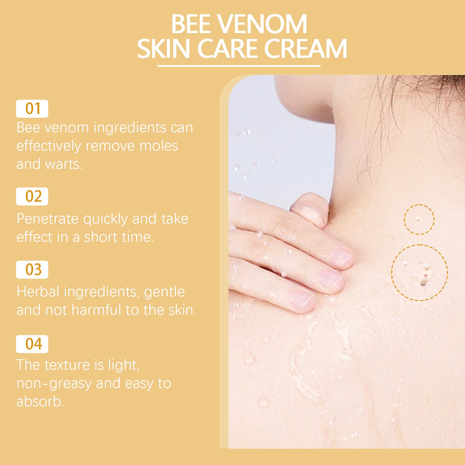 Bee Venom Skin Care Cream – Deep Hydration & Skin-Smoothing Moisturizer for All Skin Types - ElevateHealthTech