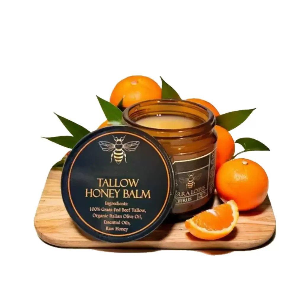 Whipped Beef Tallow and Honey Balm – 4oz Unscented Multi-Purpose Skincare for Face, Body, and Lips - ElevateHealthTech