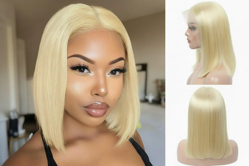 bob blond wig - ElevateHealthTech