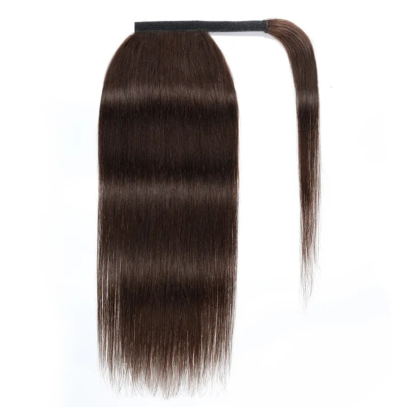Dark Brown premium ponytail(#2)(75g-100g) - ElevateHealthTech