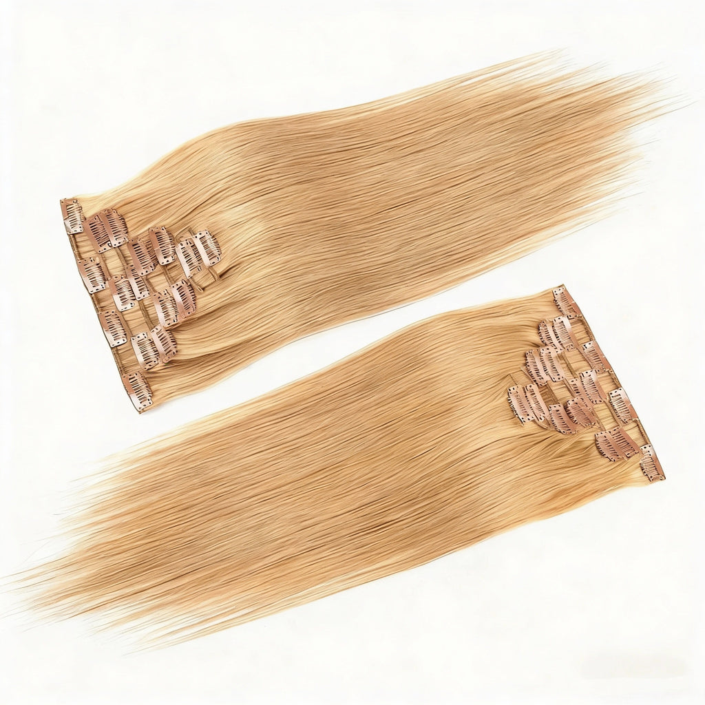 Foxy Blonde /  Classic Clip-Ins (100g-120g)(#27) - ElevateHealthTech