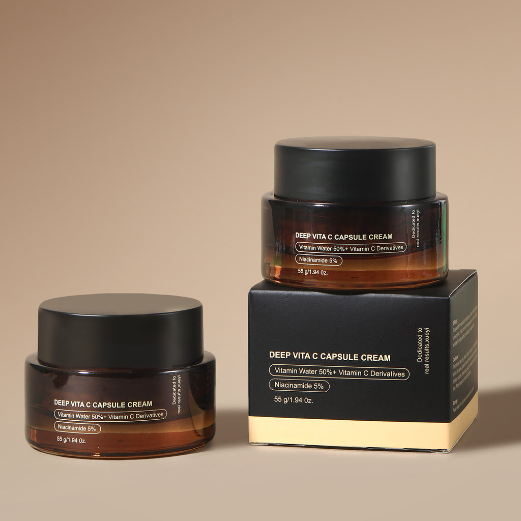 Deep Vitamin C Golden Capsule Face Moisturizer - ElevateHealthTech