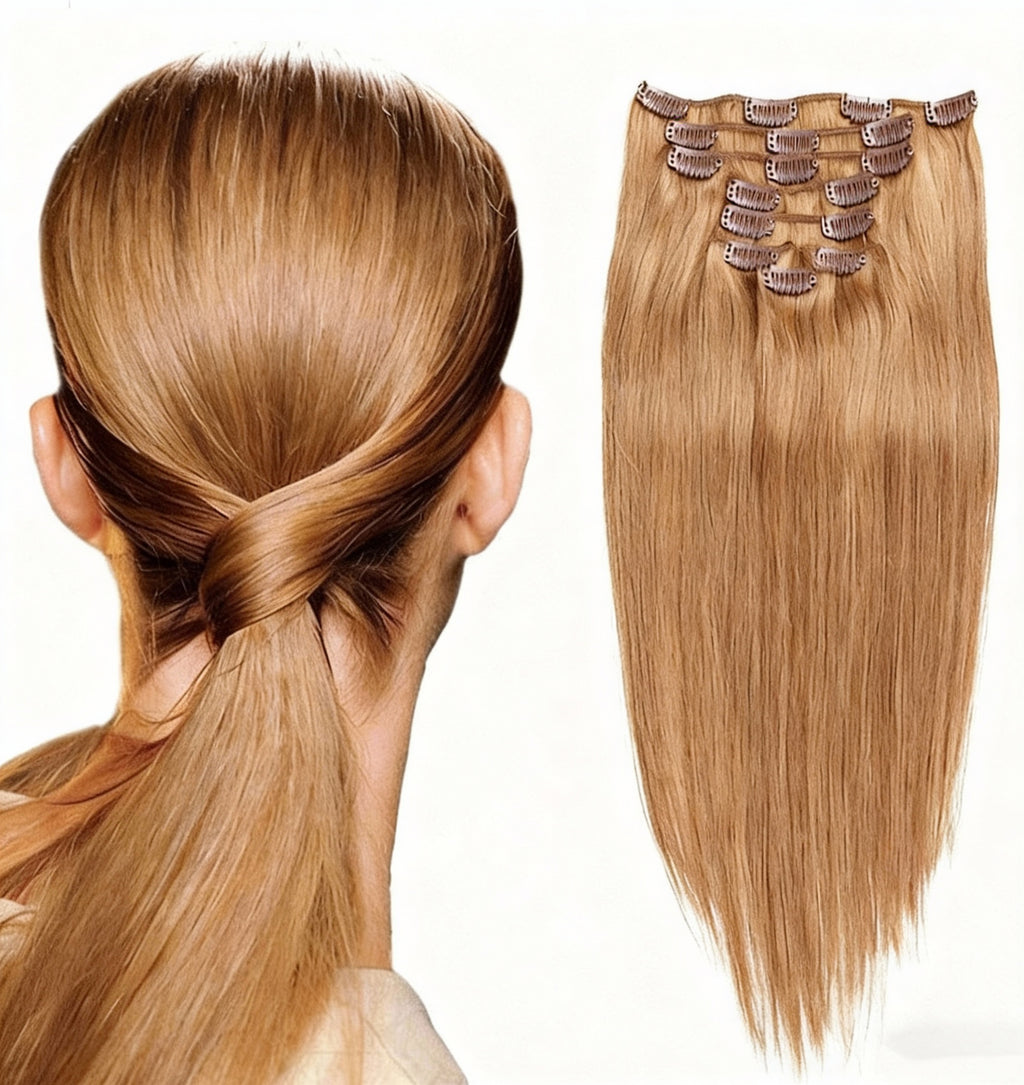 Foxy /  Classic Clip-Ins (100g-120g)(#12) - ElevateHealthTech