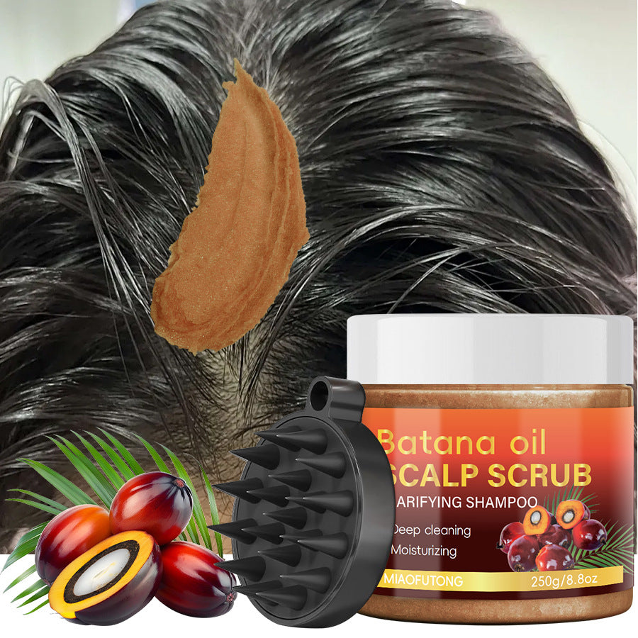 Scalp Scrub & Massage Brush Set – Deep Cleansing Exfoliator for Healthy Hair & Scalp