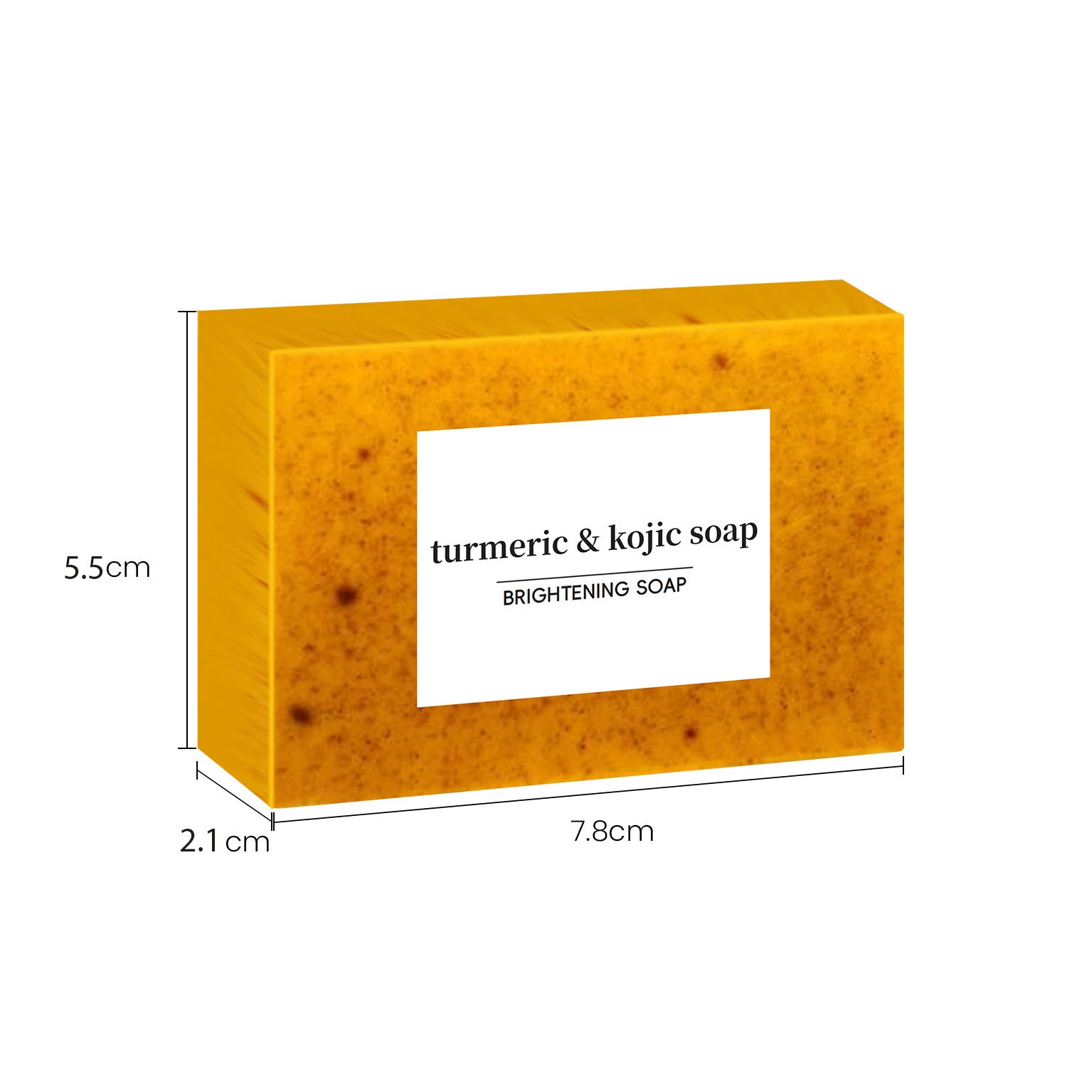 Lemon Turmeric Kojic Acid Soap – Brightening Face & Body Bar | Natural Skincare - ElevateHealthTech