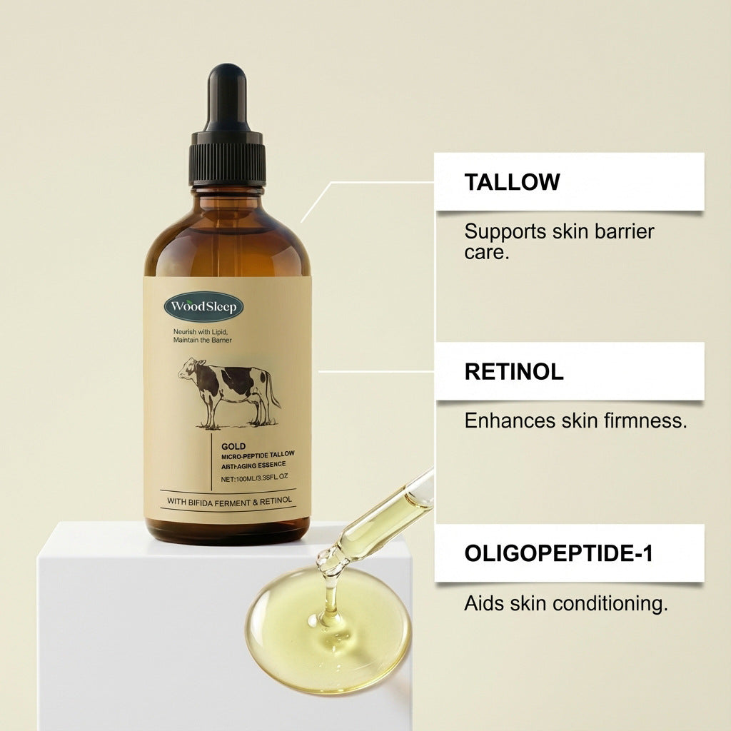 Woodsleep Butter Moisturizing Essence – Hydrating Skin Care with Retinol, Glycerin & Tallow (100ml) - ElevateHealthTech
