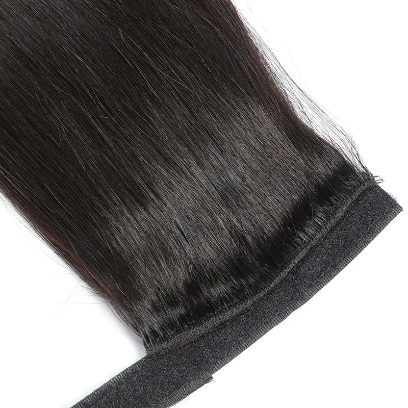 Natural Black premium ponytail(1B)(75g-100g) - ElevateHealthTech