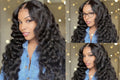 Premium Deep Wave HD Lace Front Human Hair Wig 13×4 with Pre-Plucked Hairline and Invisible Bleached Knots - ElevateHealthTech