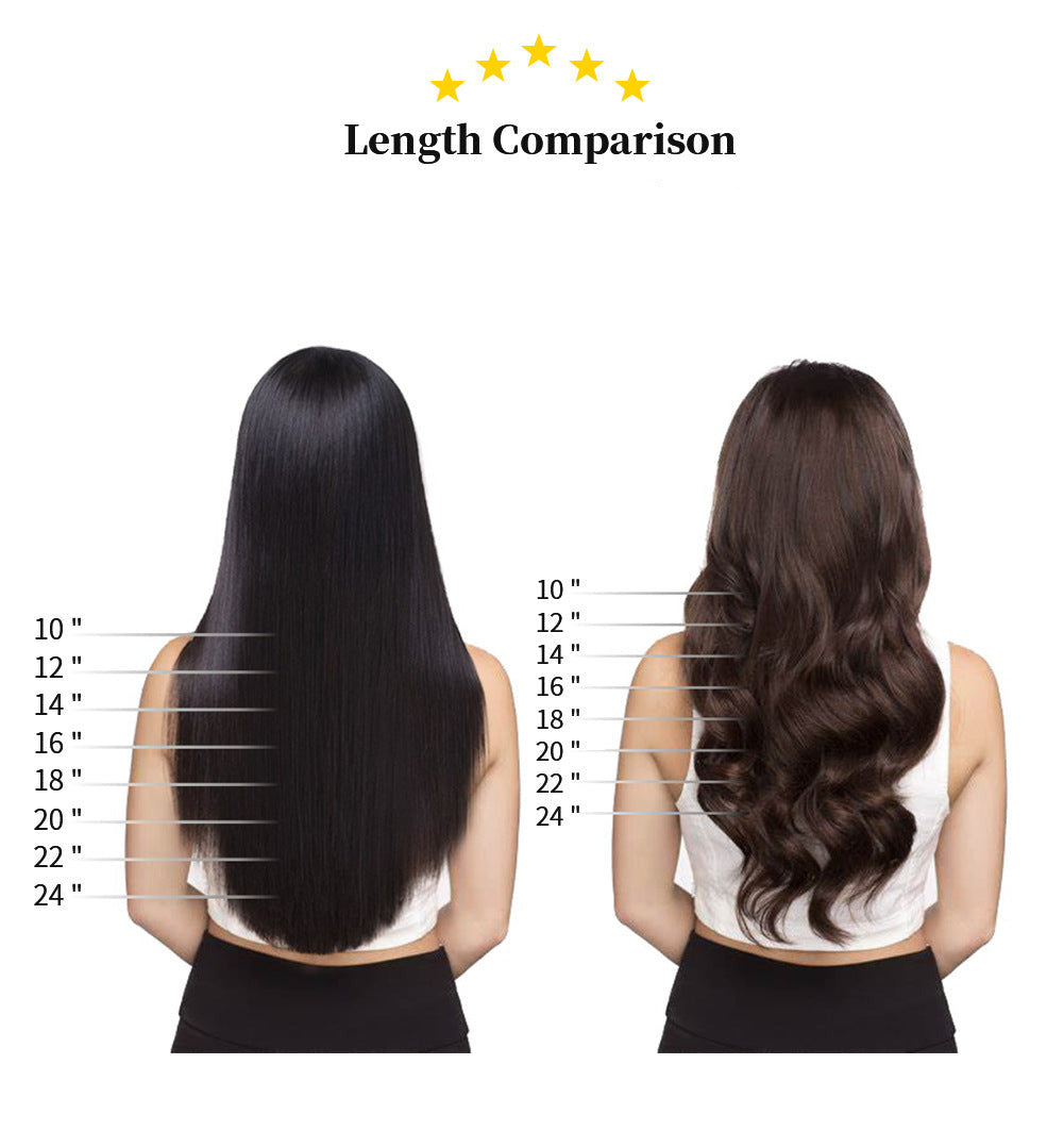 Ginger Premium I-tip Hair Extensions 50g(#30) - ElevateHealthTech