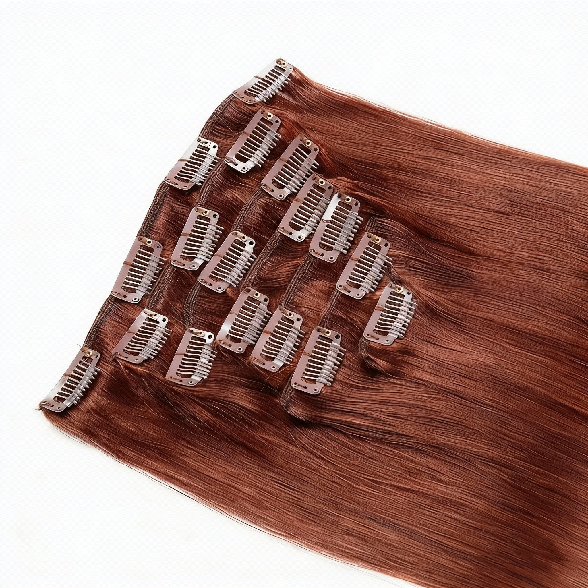 Terracotta Copper /  Classic Clip-Ins (120g-150g)(#33) - ElevateHealthTech