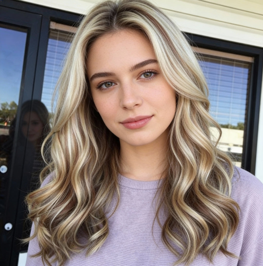Bleach Blonde Highlights / Classic Clip-Ins (100g-120g)(#6/613) - ElevateHealthTech